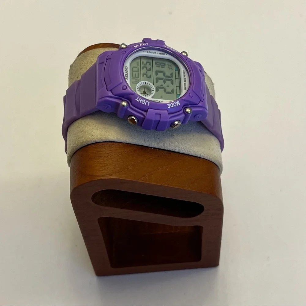 Azland KW023, Digital Watch, Like New, Purple‎